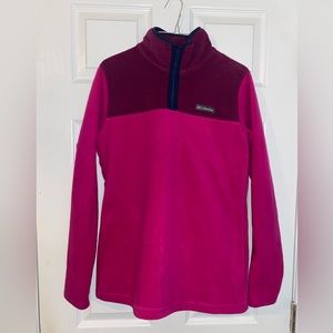 Columbia 1/4 zip pullover. Size S